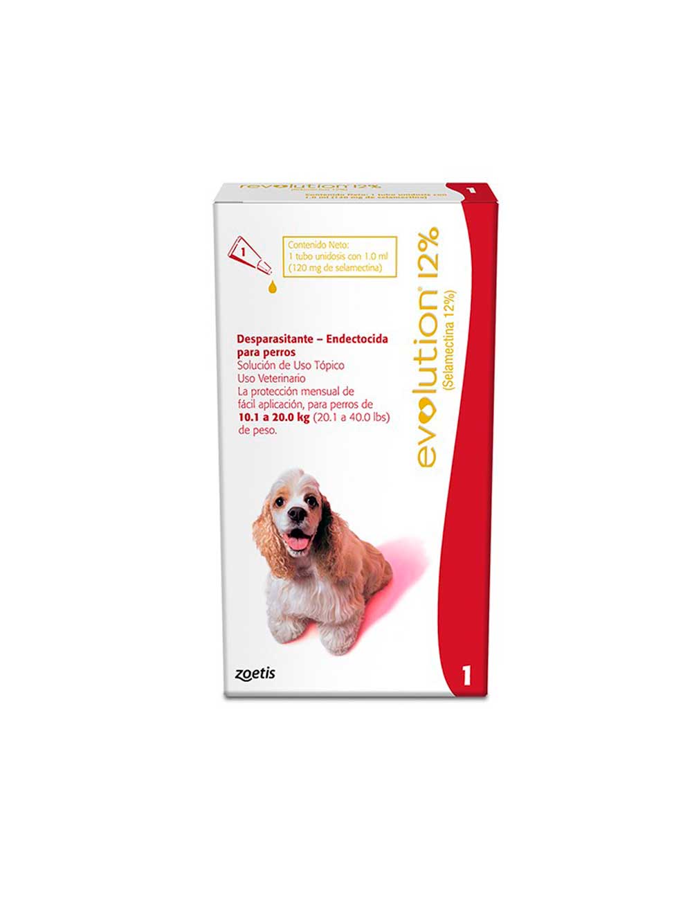 Antipulgas Revolution Para Perros 10.1 a 20 kg (12 %)