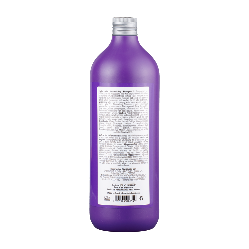 Shampoo Para Mascotas Hydra Odor Neutralizing