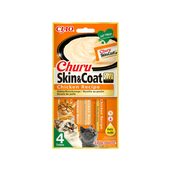 Churu Skin & Coat Receta de Atún con Pollo