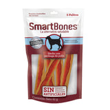 Snack para perro Smartbones sin artificiales pollo 5und