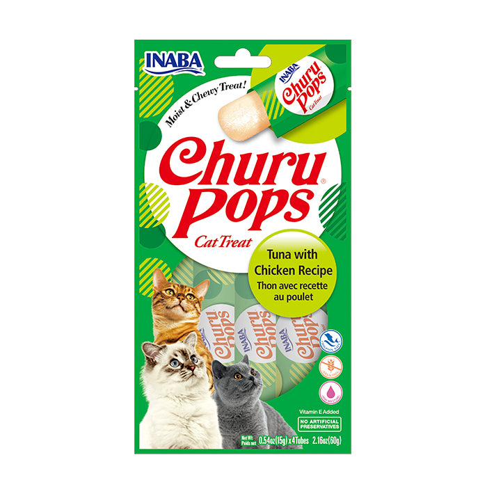 Snack Para Gato Churu Pops Atun y Pollo