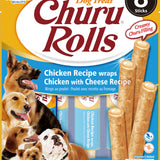 Snack para Perro Churu Rolls Pollo con Queso