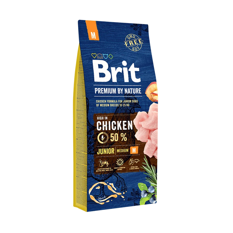 Alimento para Perro Brit by Nature Junior Medium 15 Kg