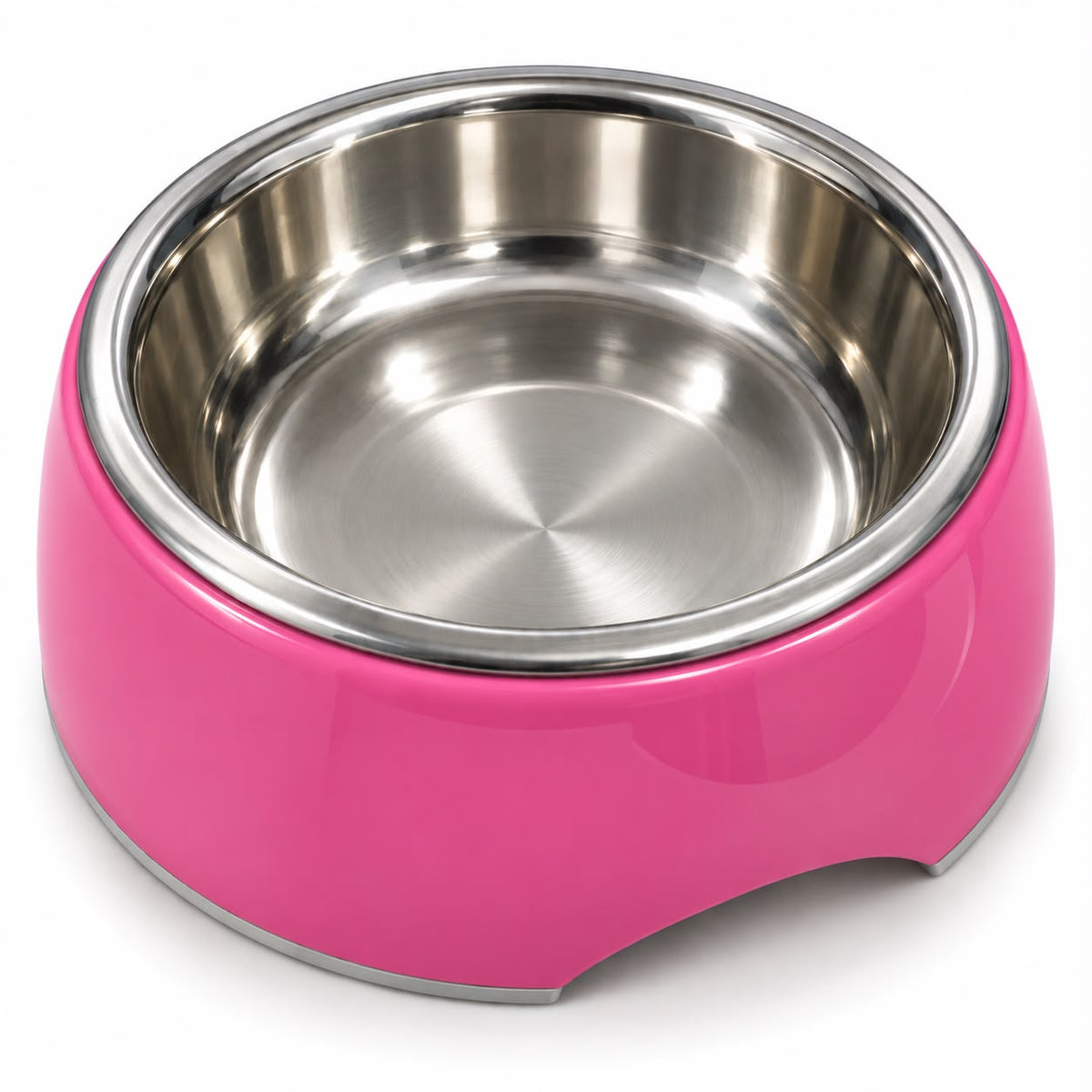 Plato Loving Pets Retro Bowl Small Hot Pink – 400 ml