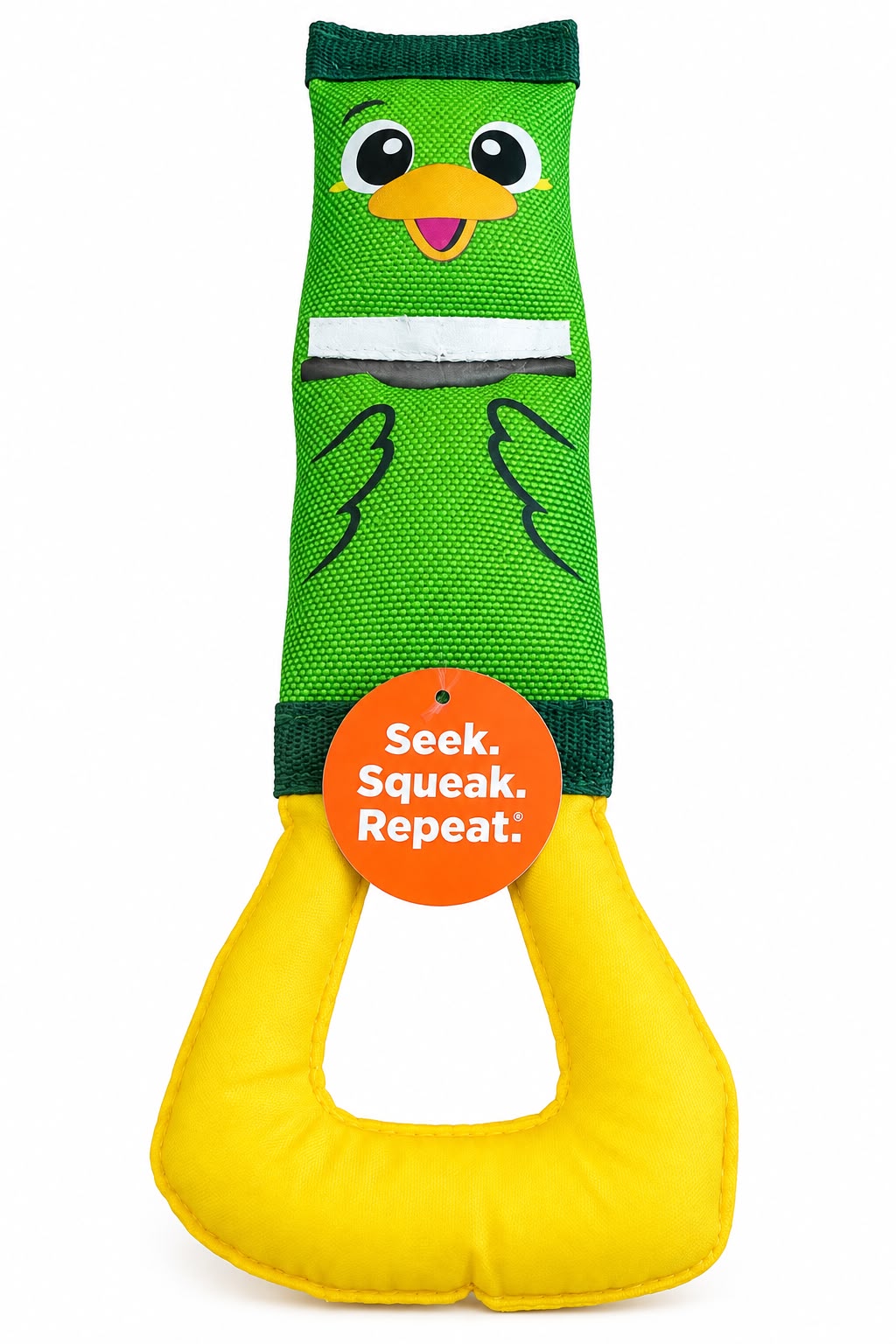 Hourd Juguete para Perros con Sonido – Ave Verde