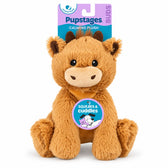 Pupstages Buds Vaca de Peluche con Aroma a Coco para Perros