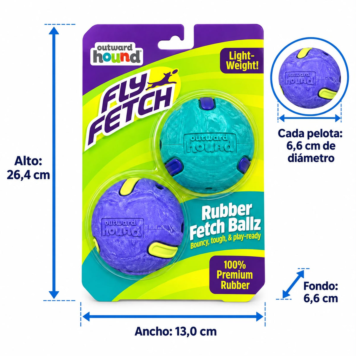 Pelotas para Perros x2