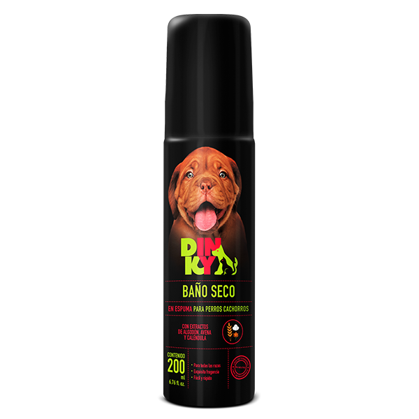 Baño Seco Para Cachorro Dinky 200 mL