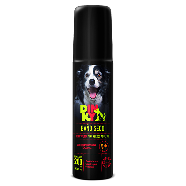 Baño Seco Dinky Para Perro Adulto 200 mL