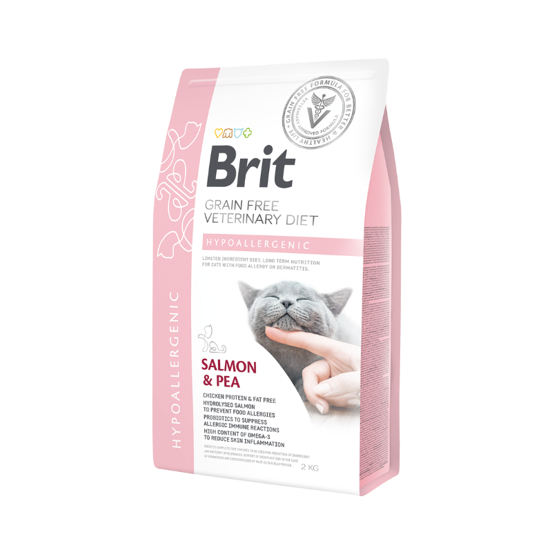 Alimento para Gato Brit Dieta Veterinaria Hypoallergenic para Gato
