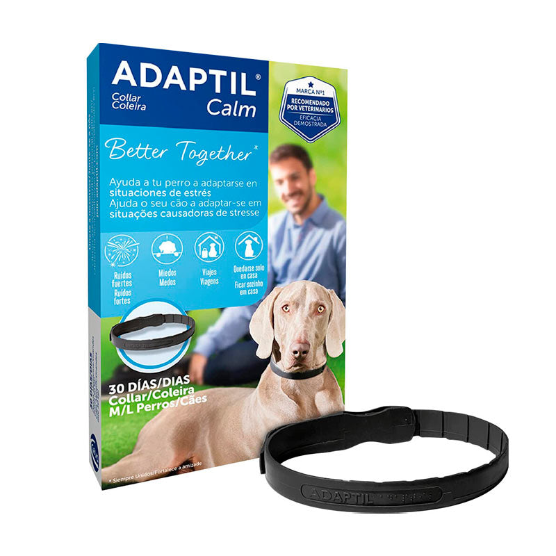 Collar para perro Adaptil Talla M-L S-M Perros Medianos y grandes hasta 50 Kg