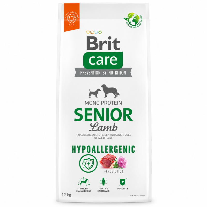 Alimento para Perro Brit Care Senior Cordero 12 Kg