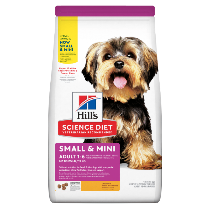 Alimento Para Perro Hill's Adulto Small Paws 1-6 Pollo y Arroz