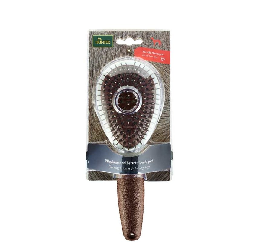 Hunter Dog Brush Spa Self Cleaning Small