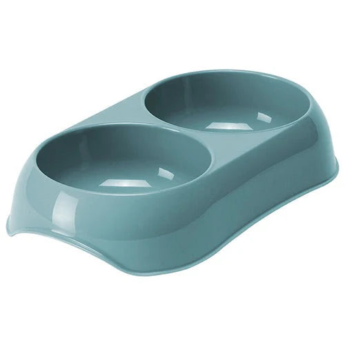 Comedero Doble para Perro Gusto 200 ml Agua Marina
