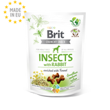 Brit Snack Crujiente Insectos con Conejo 200gr