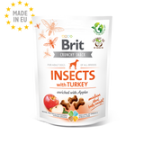 Brit Snack Crujiente Insectos con Pavo 200gr