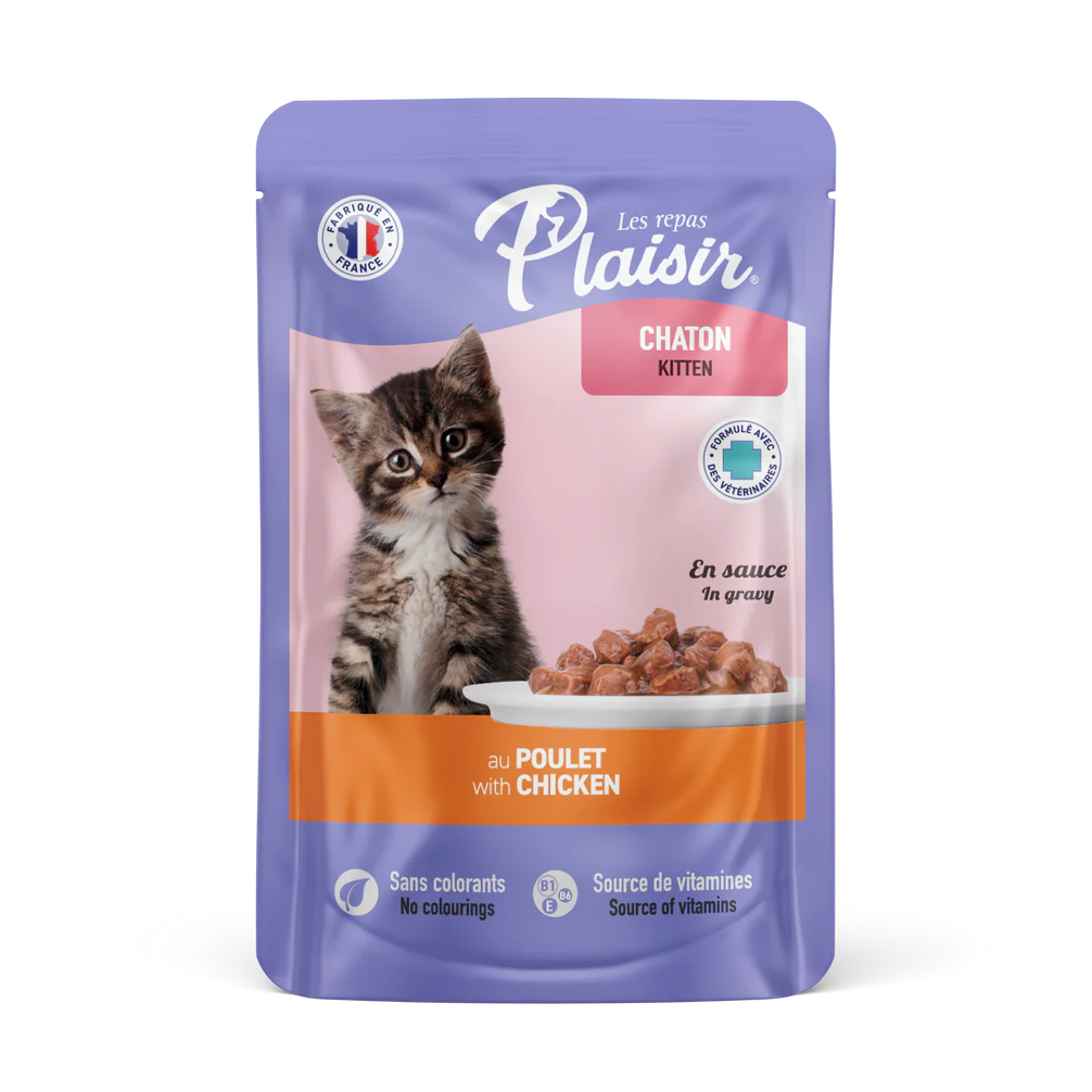 Alimento Humedo para Gatos Plaisir Kitten