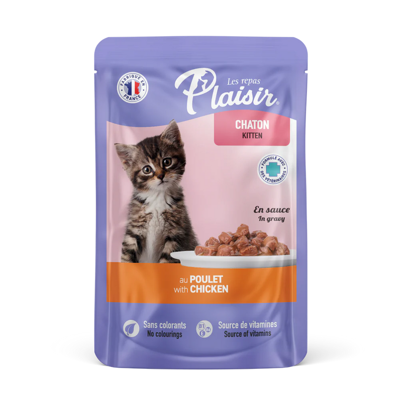 Alimento Humedo para Gatos Plaisir Kitten