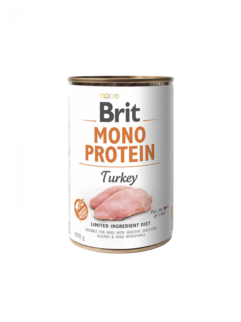 Alimento Humedo Para Perro Brit Care Pavo 400 Grs