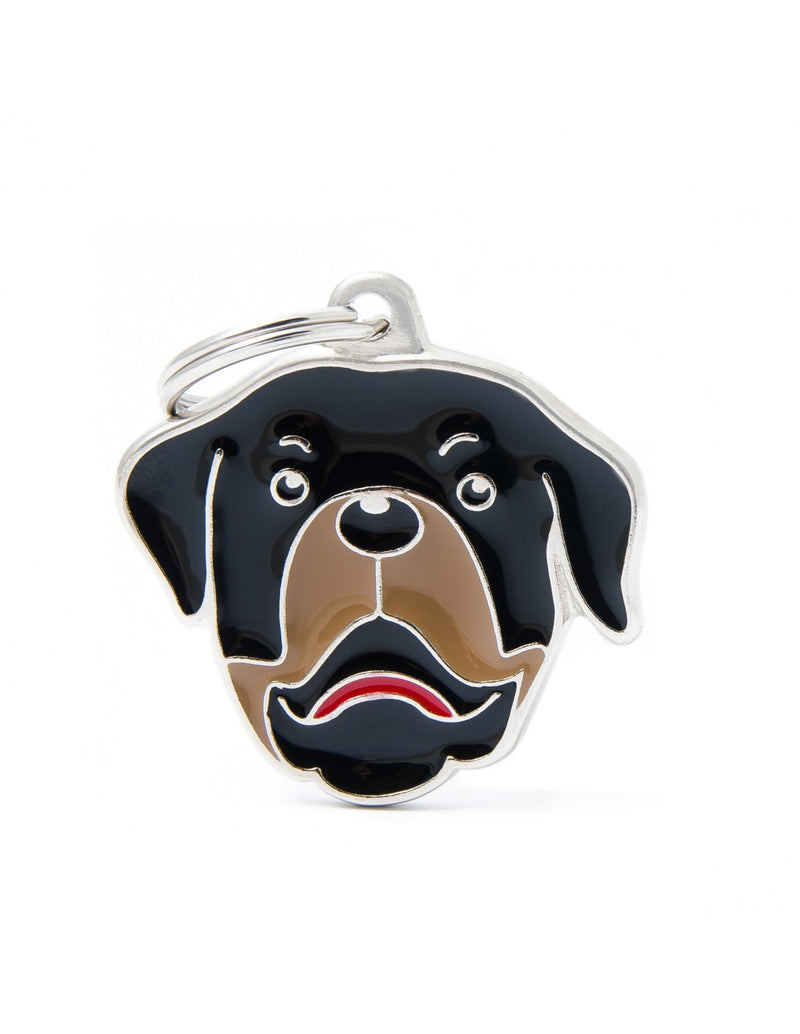 Placa de Identificación Rottweiler