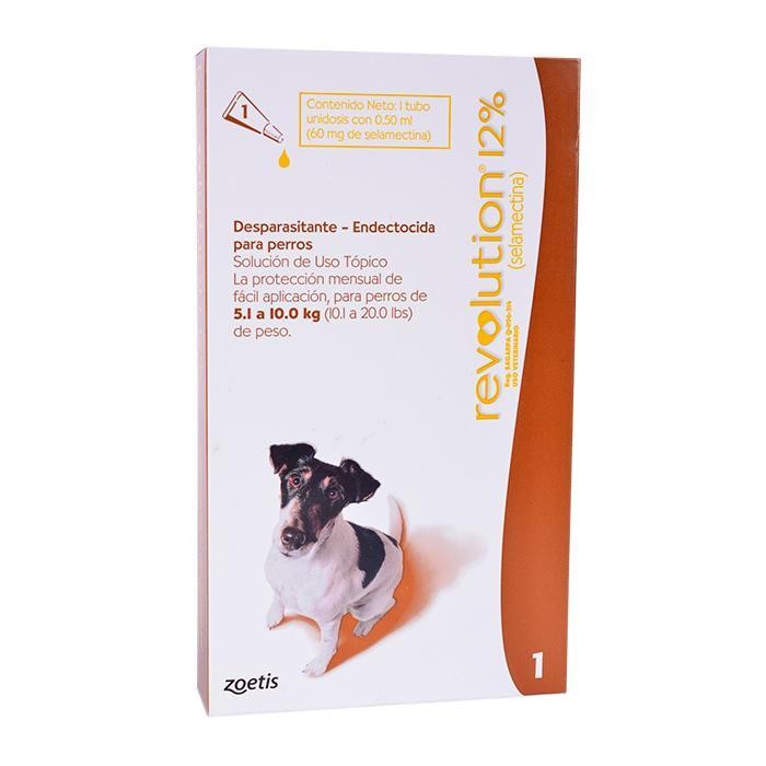 Antipulgas Revolution Para Perros 5.1 a 10 kg (12%)