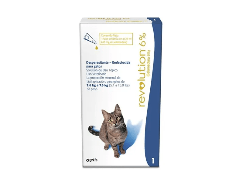 Antipulgas Revolution Para Gatos 2.6 a 7.5 kg (6%)