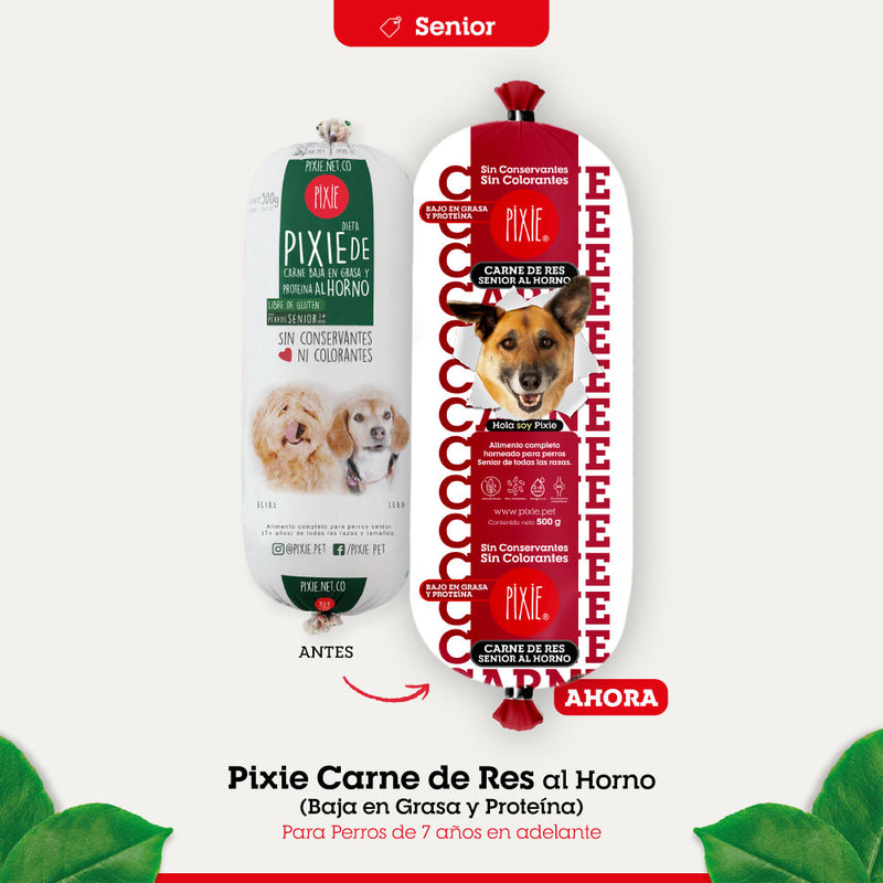 PIXIE CARNE AL HORNO SENIOR