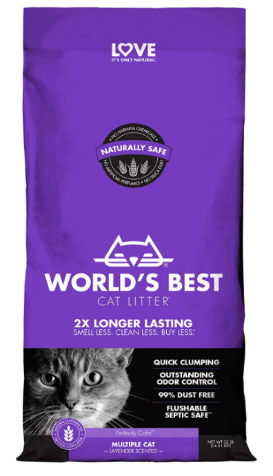 Arena para Gato Word Best Cat Litter