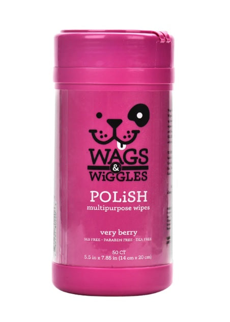 Wags & Wiggles Purify Paños Húmedos Polish