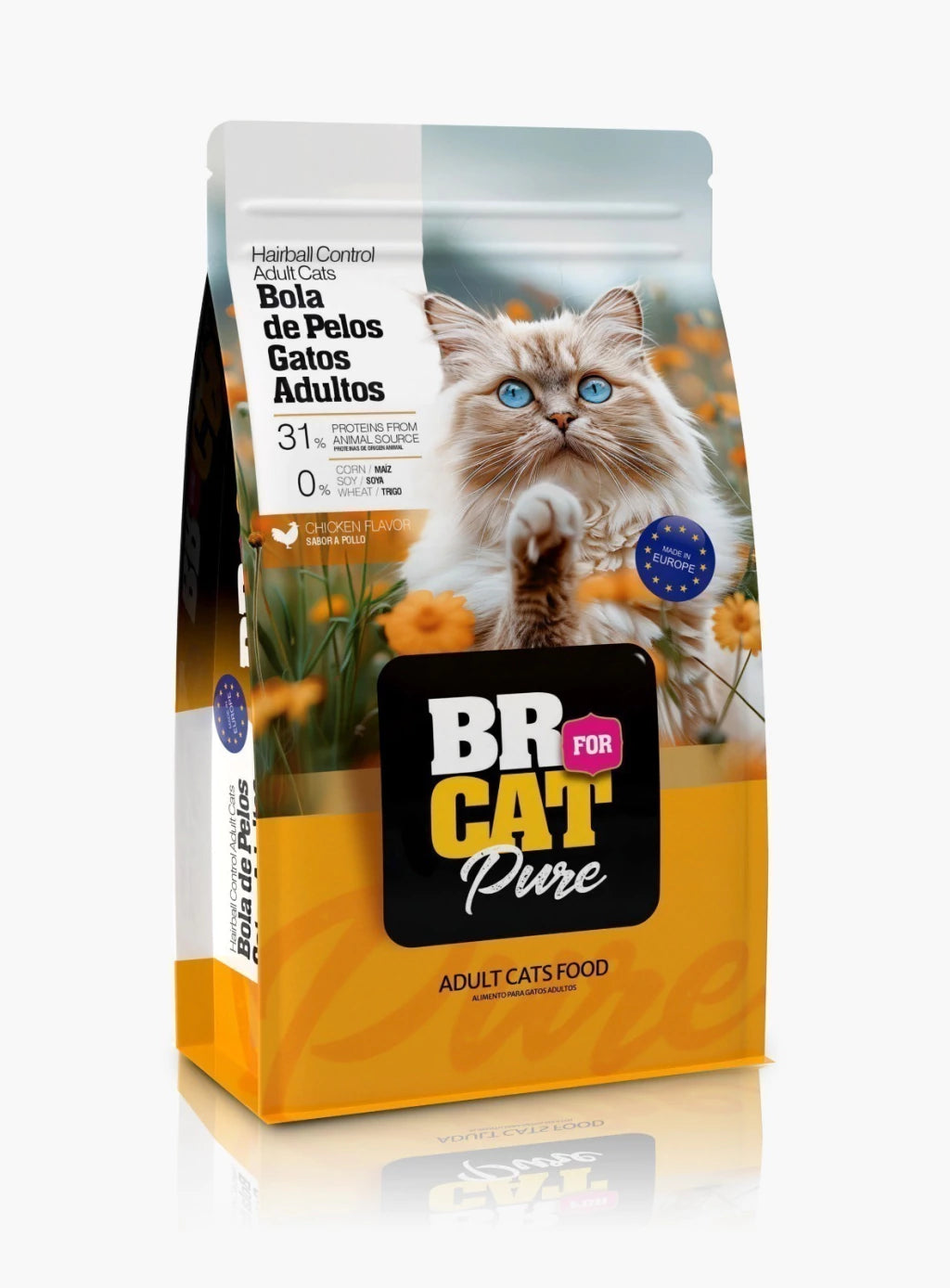 Alimento para Gato Br for Cat Pure Bolas de Pelo