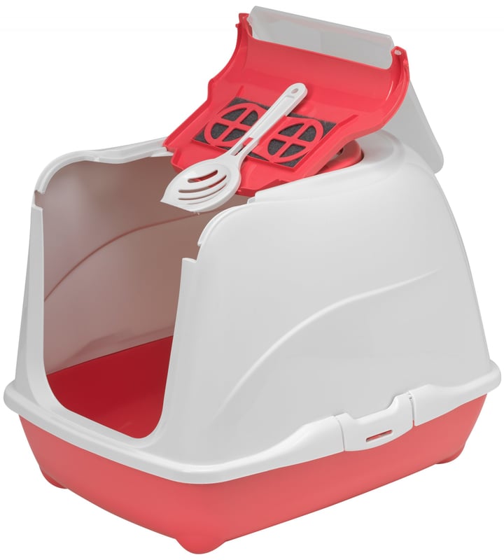 Arenera para Gatos Flip Cat Large  Coral